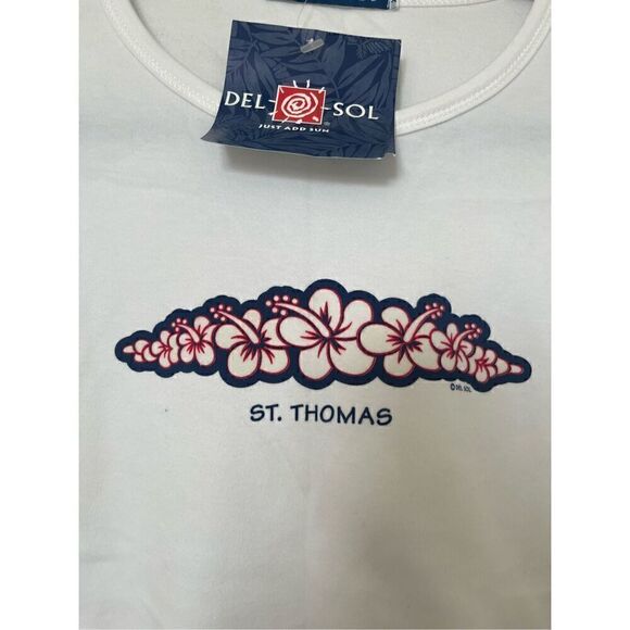 Del Sol St Thomas T-Shirt NEW - Picture 2 of 3